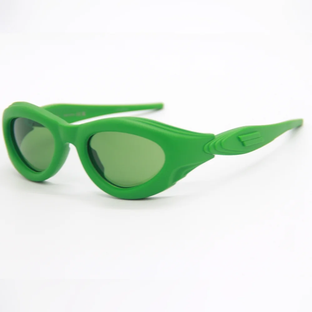NEW BV1162S 002 BOTTEGA VENETA GREEN UNISEX  SUNGLASSES